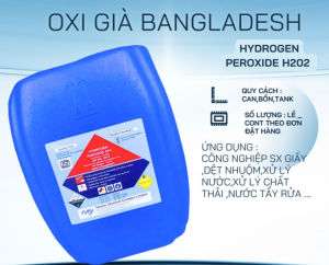 OXY GIÀ–H2O2, TẨY TRẮNG, XỬ LÝ NƯỚC THẢI